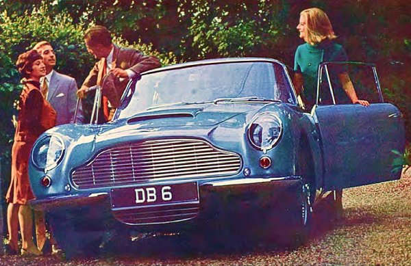 Aston Martin DB6 Brochure Picture - Family